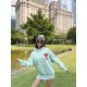 #Ami Classic Towel Embroidery Embroidered Heart Hooded Sweatshirt Top