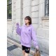 #Ami Classic Embroidered Heart Hooded Sweatshirt Top