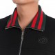 #GucciGucci 23Fw Embroidered Double G Micro Label Zipper Sweatshirt Jacket On