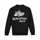 .BalenciagaBalenciaga 23Fw Shoe Print Crew Neck SweatshirtUsing 26 combed cotton   10 cotton, gram weight 420G, the fabric is made of domestic Xinjiang high-quality cotton yarn, Xinjiang cotton is recognized as the super