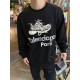 #BalenciagaBalenciaga 23Fw Shoe Print Crew Sweatshirt Top