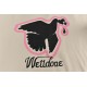 WE11 Done 23Fw Pink Trim Graffiti Dove Crew SweatshirtMade of customized 360 grams felt pearl cotton cotton brushed cotton weave backing garment washed twice Fabric is comfortable and skin-friendly with no strange feelin