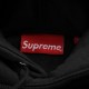 Supreme 19Fw Embroidered Cashew Flower Box logo Hooded SweatshirtOriginal replica, 500 grams of genuine consistent fabric, Japan imported embroidery machine embroidery, 28,000 stitches of high-density high-density embroi