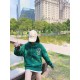 #Ami Classic Towel Embroidery Embroidered Heart Hooded Sweatshirt Top