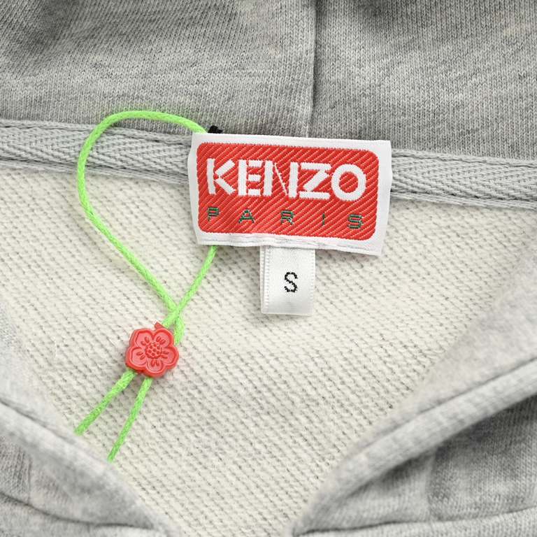 KenzoKenzo Takada 23Fw Square Label Letter LOGO Hooded Zipper SweatshirtThe original version of the purchase of 3699 development, 450g cotton light fleece fabric, fabric heavy, version of the upright. Front imported mach