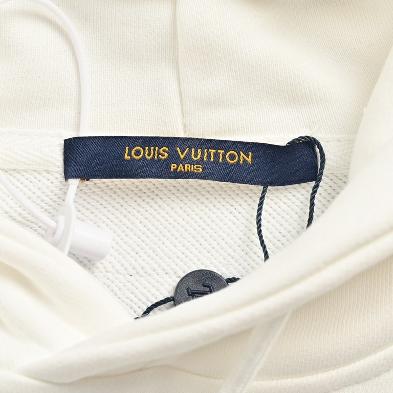 Louis Vuitton Ski Hooded SweatshirtLouis Vuitton ski series ski hooded sweatshirtThe color fixation dyeing fabric, ultra-fine flat screen printing process, full of trend, using detailed mesh material to do mesh panels, f