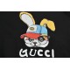 GucciGucci 23Fw Rabbit Print Crew Neck SweatshirtFabrics using 400 grams of cotton, customized 32 thread, garment two times at the wash, the fabric is comfortable and skin-friendly without strange feeling, custom-made dy