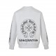 Chrome HeartsCrocker Heart 23Fw Kirin Arm Printed Crew Neck SweatshirtImported direct spray process 420 grams of custom dyeing double yarn cotton shape large loose and shaped different from the low version of the skinny 