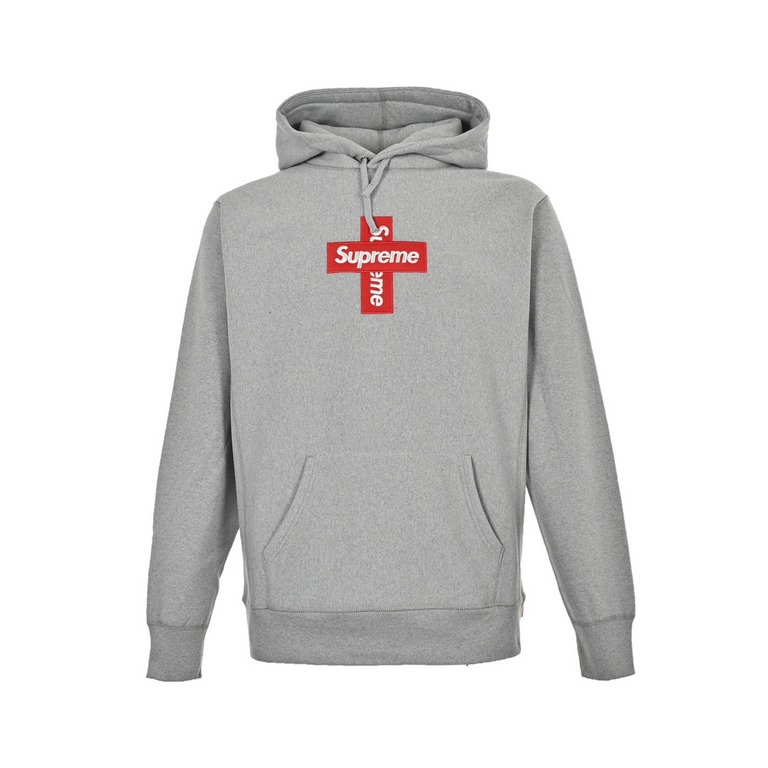 Supreme 20Fw Embroidered Cross Box Logo Hooded SweatshirtSupreme annual highlights, 20FW new Bogo sweater, shocking replica, the whole network debut Version of the customized main mark, wash water mark, hang tags, bags. 