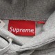 Supreme 19Fw Embroidered Cashew Flower Box logo Hooded SweatshirtOriginal replica, 500 grams of genuine consistent fabric, Japan imported embroidery machine embroidery, 28,000 stitches of high-density high-density embroi