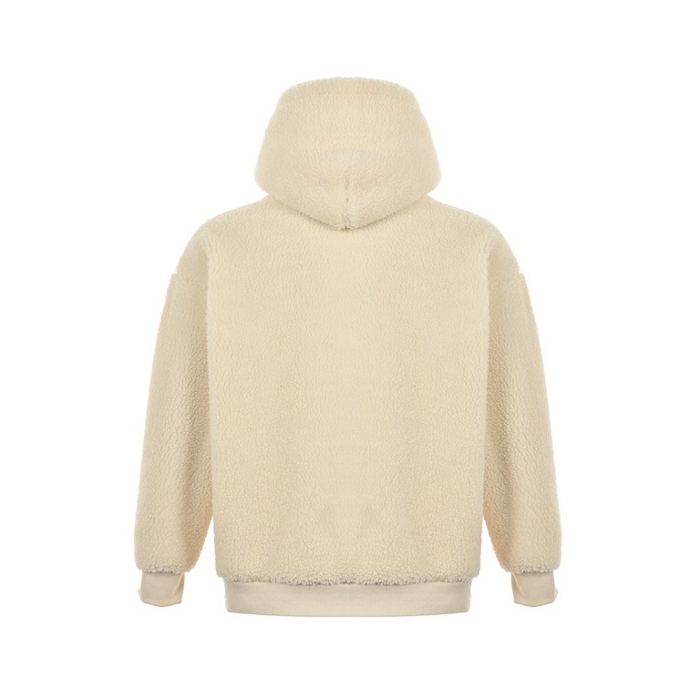 Celine 23Fw Lambswool Hooded Sweatshirt JacketThe highest version of the network exclusive ultra-high grams of lamb's wool fabric lined with composite cashmere warmth proper line embossed large logo full of three-dimensi