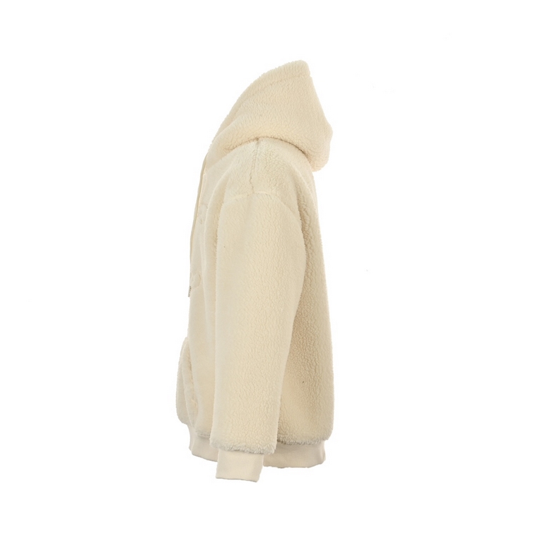 Celine 23Fw Lambswool Hooded Sweatshirt JacketThe highest version of the network exclusive ultra-high grams of lamb's wool fabric lined with composite cashmere warmth proper line embossed large logo full of three-dimensi