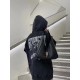 #GIVENCHY Givenchy 23Fw Washed and Embroidered Printed Hooded Sweatshirt Top