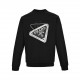 .PradaPrada 23Fw Triangle Label Print Crew Neck SweatshirtThe recommended fallwinter channel-only colorway is stylish and strong. A visible and pleasant healing series, will not be the kind of can not hold the color trig