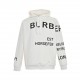 BurberryBurberry Thick Gum Letter Print Hooded SweatshirtThe use of 100% fixed weave 400g low elastic dust-free fine cotton fabric, each one is individually cut by hand, comfortable and handy, can be said to be how to we