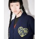 #KenzoKenzo Takada 23Fw HEARTS Big Heart Sweatshirt Cardigan Top