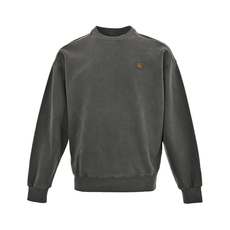 Carhartt  Carhartt WIP Series Classic Logo Crew Neck SweatshirtExclusive to the European market, the WIP line remains true to Carhartt's core values of quality, durability and comfort. The seemingly basic construction of