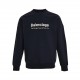 Balenciaga  Balenciaga Fashion Newspaper Print Minimalist Crew Neck SweatshirtA romantic magician takes the prints of the press and creates a fun, elegant and chic take on the basic, wearable crew neck sweater. The fabri