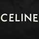 CelineCeline 23Fw Back Letter Print Cardigan JacketMaterial 380 grams of cotton sweater material design simple and generous on the body soft and comfortable texture elegant knitted cardigan to take you to appreciate the 