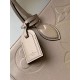 TopM44921 M44925ONTHEGO HANDBAG EMBOSSED For work, shopping or a weekend getaway, grab the Onthego handbag and go. The oversized Monogram print contrasts with the mini Monogram trim, and the ample lining gives it an edgy