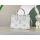 [Haiyuan Outsourcing Exclusive Home Shot] M46833 White M45653 White Embossed 】 M46569 This OnTheGo pouch is crafted from Monogram Empreinte leather in a gentle palette of LV's lettering and Monogram floral embossing, whi