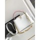 [Special original] M11343 white (dynamic chip version) leather is Italy A grade leather is in the quality, hardware, fabrics, handmade, oil edge, A grade production Size 27x18x9CM bonded number