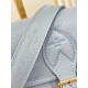 Top   Light BlueThis Diane handbag is made from Louis Vuitton's classic Monogram Empreinte embossed leather, with the brand's logo woven into the removable wide jacquard shoulder strap, m46846 light blue M46388 white m46