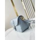 Top   Light BlueThis Diane handbag is made from Louis Vuitton's classic Monogram Empreinte embossed leather, with the brand's logo woven into the removable wide jacquard shoulder strap, m46846 light blue M46388 white m46