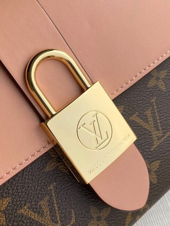 Top PremiumLOCKY BB HANDBAG M44080 PINK In Monogram canvas and cowhide leather, this small but stylish Locky BB handbag with its eye-catching large gold padlock closure combines sophistication and style. It can be carrie