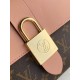 Top PremiumLOCKY BB HANDBAG M44080 PINK In Monogram canvas and cowhide leather, this small but stylish Locky BB handbag with its eye-catching large gold padlock closure combines sophistication and style. It can be carrie