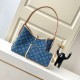 Top M46854 Blue The leather is genuine French grade A quality, handmade and oiled with exquisite details Size29x24x12