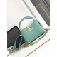 [Special original] M23951 Green (Dynamic Chip Edition) Leather is Italy A grade leather is in the quality, hardware, fabrics, handmade, oil edge, A-grade production Size 21x14x8CM bonded number