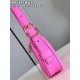 Exclusive M82391 Barbie Pink 】M82487 Mini Moon is crafted from supple Monogram Empreinte embossed leather, with eye-catching details such as the LV Circle logo on the zipper closure reflecting its jewel-like brilliance. 