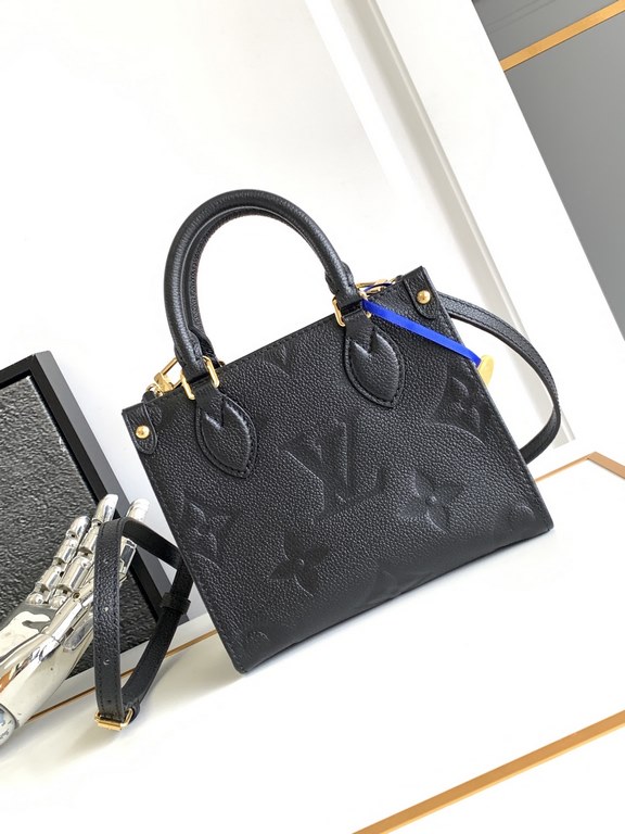 [Special original] M46993 black embossed (dynamic chip version) leather is Italy A grade leather is in the quality, hardware, fabrics, handmade, oil edge, A-grade production Size 18x15x8.5CM bonded number