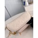 Exclusive M82208 Embossed Cream 】 This Mini Bumbag is crafted from Monogram Empreinte leather, Louis Vuitton's soft take on the trendy fanny pack design, featuring a zippered main compartment and zippered pockets with em