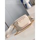 Exclusive M82208 Embossed Cream 】 This Mini Bumbag is crafted from Monogram Empreinte leather, Louis Vuitton's soft take on the trendy fanny pack design, featuring a zippered main compartment and zippered pockets with em