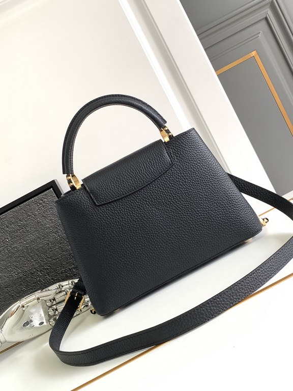 [Special original] M23950 Black (Dynamic Chip Edition) Leather is Italy A grade leather is in the quality, hardware, fabrics, handmade, oil edge, A-grade production Size 27x18x9CM bonded number