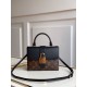 Top PremiumLOCKY BB HANDBAG M44141 BLACK This compact and stylish Locky BB handbag in Monogram canvas and cowhide leather with an eye-catching large gold padlock closure combines sophistication and style. It can be carri