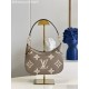 SpecialtyExclusive M46091 Khaki] M46002 This Bagatelle handbag is shaped in Monogram Empreinte soft-grain leather, with a large embossed pattern accentuated by color contrasts. The all-leather embossed pea bag explores o