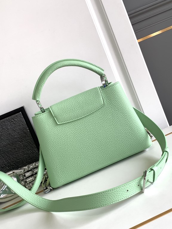 [Special original] M24684 Green (Dynamic Chip Edition) Leather is Italy A grade leather is in the quality, hardware, fabrics, handmade, oil edge, A-grade production Size 27x18x9CM Bonded