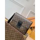 Top of the lineThe M80560S LOCK 4A bag is made of Monogram Macassar canvas and features a new and innovative S-shaped closure inspired by Georges Vuitton's hard case closure from 1886. With a large main compartment and 6