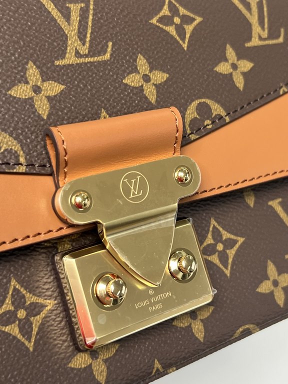 Cell phoneM46127MARCEAU handbagSize 24.5 x 15 x 6.5 cm (L x H x W)Exclusive channel goods Exclusive European original leather genuine leather ZP tail goodsNew Messenger Bag CaramelFor Spring 2022, Louis Vuitton introduce