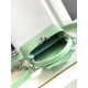 [Special original] M24683 Green (Dynamic Chip Edition) Leather is Italy A grade leather is in the quality, hardware, fabrics, handmade, oil edge, A-grade production Size 21x14x8CM bonded number