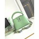 [Special original] M24683 Green (Dynamic Chip Edition) Leather is Italy A grade leather is in the quality, hardware, fabrics, handmade, oil edge, A-grade production Size 21x14x8CM bonded number