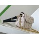 M83091 White FlowersCrafted from Monogram canvas, the Wallet On Chain handbag is inspired by the Sac Recoleta bags of the 2000s. The full leather embossed chain crossbody woc small satchel oo[handshake][handshake] has a 