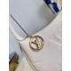 Exclusive M82391 White] The M82519 Mini Moon is crafted from supple Monogram Empreinte embossed leather, with eye-catching details such as the LV Circle logo on the zipper closure reflecting its jewel-like brilliance. Th