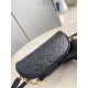 Exclusive M82208 Black Embossed] Louis Vuitton's soft take on the trendy fanny pack design, the Mini Bumbag is crafted from Monogram Empreinte leather and features a zippered main compartment and zippered pockets embelli