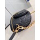 Exclusive M82208 Black Embossed] Louis Vuitton's soft take on the trendy fanny pack design, the Mini Bumbag is crafted from Monogram Empreinte leather and features a zippered main compartment and zippered pockets embelli