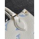 [Special original] M46993 white blue (dynamic chip version) leather is Italian A grade leather is in the quality, hardware, fabrics, handmade, oil edges, A grade production Size 18x15x8.5Cm