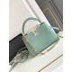 [Special original] M23950 Green (Dynamic Chip Edition) Leather is Italy A grade leather is in the quality, hardware, fabrics, handmade, oil edge, A-grade production Size 27x18x9CM bonded number